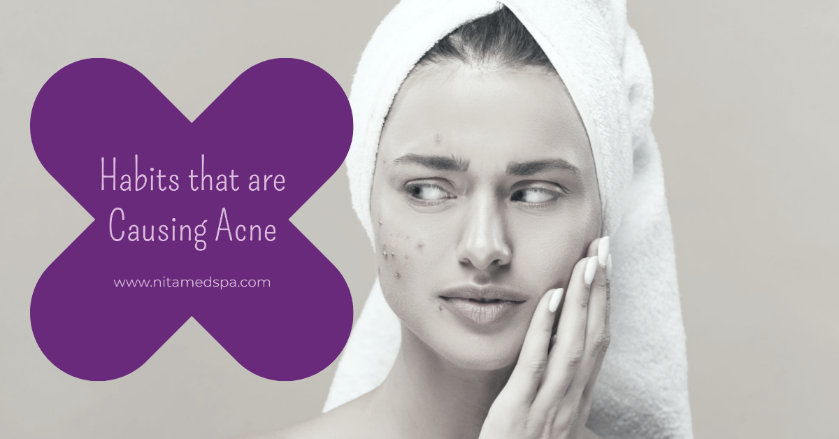 what is causing acne