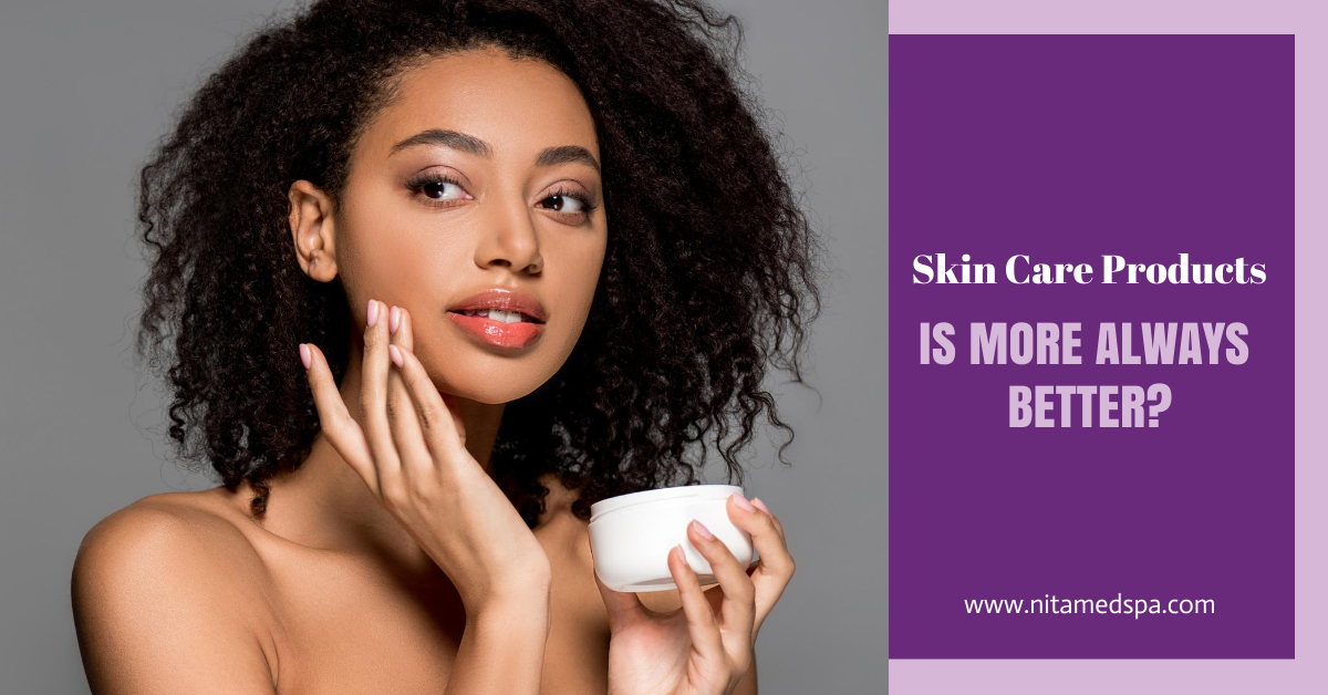 how much skin care product to use